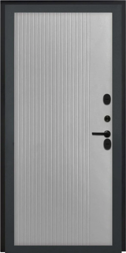 Входная дверь ДвериПРО Модель L-48 ФЛ-790 Velutto Grigio DPRO200421 внутренняя сторона